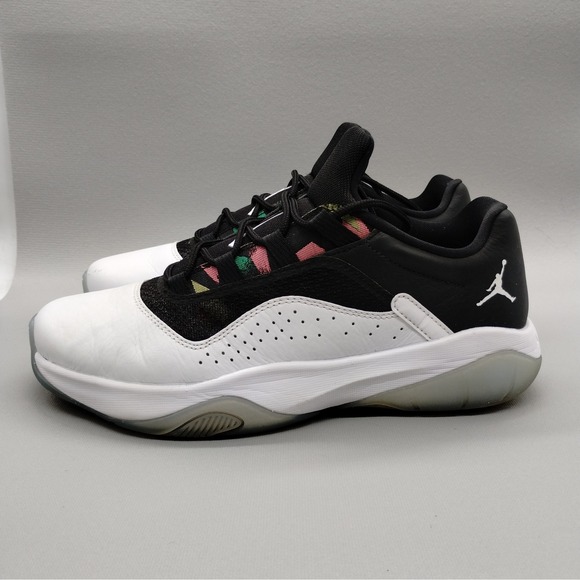 Nike Air Jordan 11 CMFT‎ 'Miami Heat' Athletic Sneakers Mens Size 8 White Black
